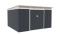 G21 Zahradní domek GRAH, 1132 - 340 x 333 cm, antracitový