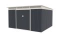 G21 Zahradní domek GRAH, 1132 - 340 x 333 cm, antracitový