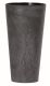 Květináč Tubus slim beton effect, antracit, 25 cm