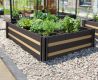 G21 Vyvýšený záhon  Crop Duo 210 x 143 x 57, WPC, Cumaru
