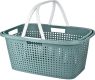 Excellent Koš na prádlo s rukojeťmi, 60 x 40 cm, zelený