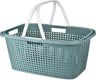 Excellent Koš na prádlo s rukojeťmi, 60 x 40 cm, zelený