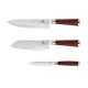 Sada nožů Berlingerhaus, nerez, 3 ks