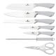 Berlingerhaus  Sada nožů ve stojanu, nerez, 8 ks