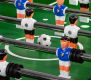 Profi stolní fotbálek Leeds 60 kg, 140 × 73 × 87 cm, stadion