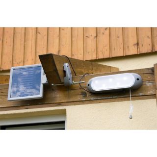 Zahradní LED Solární nástěnné svítidlo Garth 5 LED diod