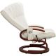 Masážní křeslo STILISTA bílé