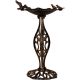 Garth Ptačí koupel s krmítkem z litiny, bronz, 50 cm