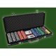 GamesPlanet®  Pokerový set Black Edition, 500 žetonů