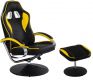 Luxusní herní křeslo GT RELAX RACER - černá/žlutá