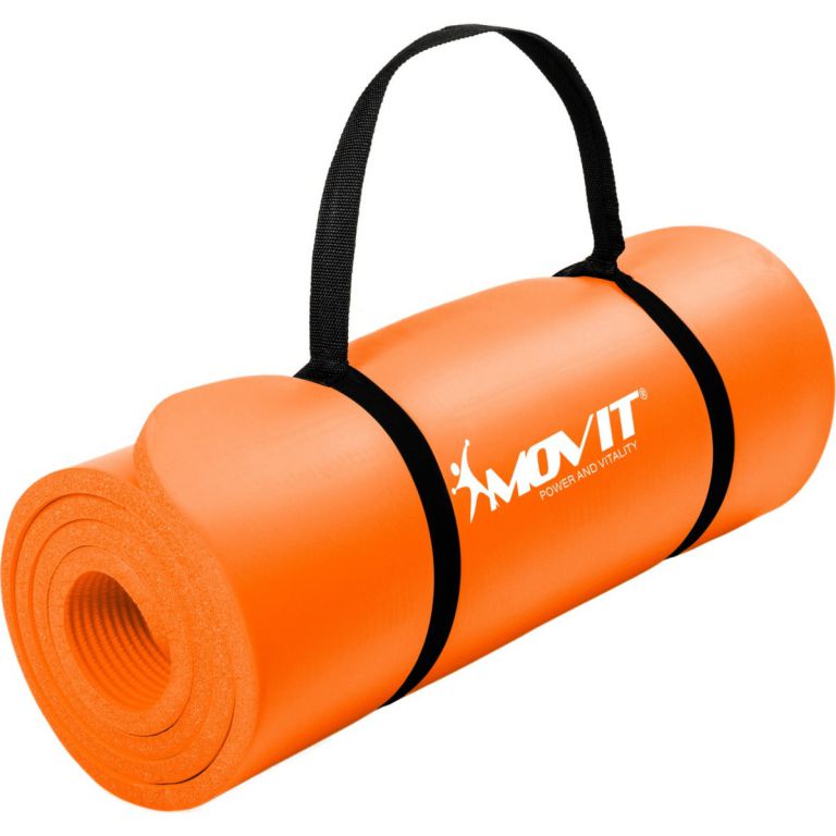 Gymnastická podložka MOVIT 190 x 60 x 1,5 cm oranžová