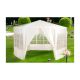 Zahradní párty stan atypický 4 x 2,6 m - bílá