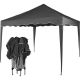 Zahradní párty stan nůžkový 3x3 m - antracit