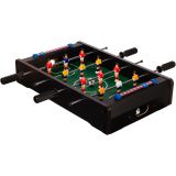 GamesPlanet® Mini stolní fotbálek, 50,5 x 31,5 x 10, černý