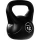 MOVIT Kettlebell činka, 12 kg, černá