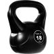 MOVIT Kettlebell činka, 18 kg, černá