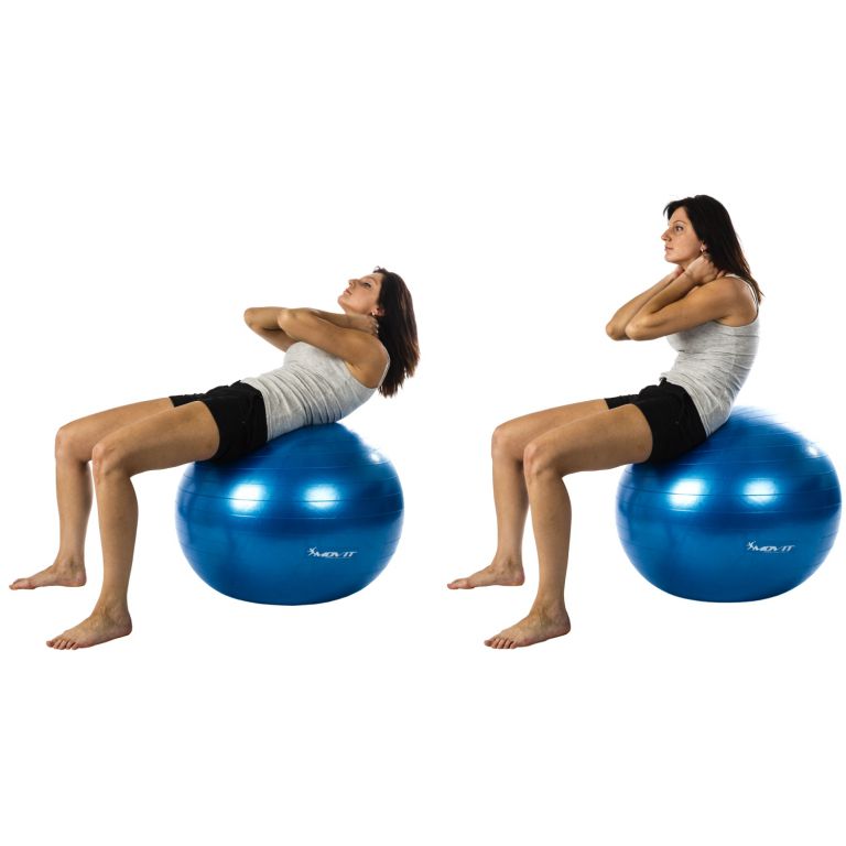 Gymnastický míč MOVIT modrý - 75 cm Gymnastický míč MOVIT modrý - 75 cm