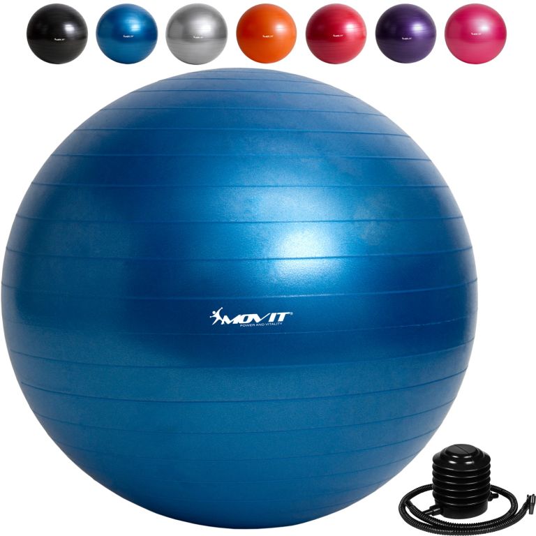 Gymnastický míč MOVIT modrý - 75 cm Gymnastický míč MOVIT modrý - 75 cm