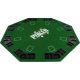 GamesPlanet® Skládací pokerová podložka, zelená