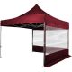 INSTENT PRO Boční stěna s oknem pro stany 3 x 3 m, červená