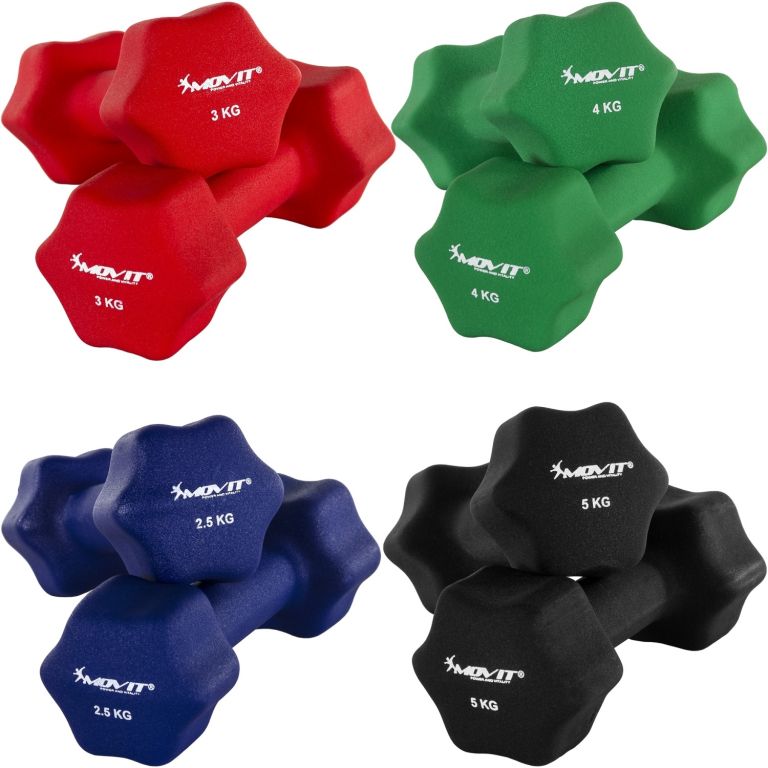 MOVIT činkový neoprenový set - 29 kg MOVIT činkový neoprenový set - 29 kg