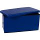 Skládací lavice s úložným prostorem - modrá