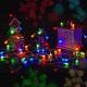VOLTRONIC Párty osvětlení 5 m, 50 LED, barevné, na baterie