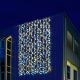 Vánoční světelný závěs 3 x 6 m, 600 LED, teple/studeně bílý