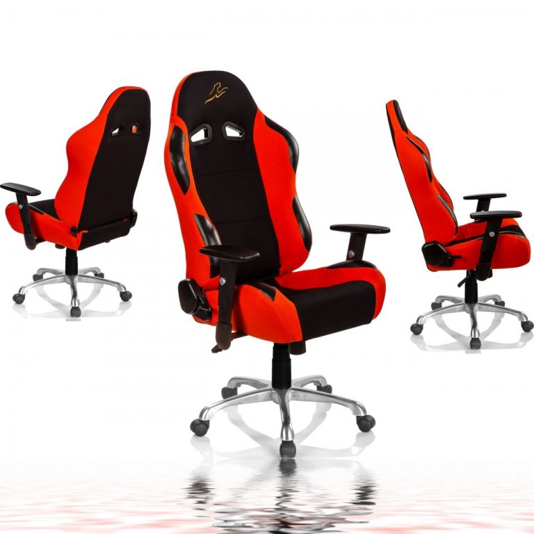 RACEMASTER "RS Series" herní židle - černá/oranžová