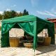 INSTENT Zahradní párty stan 3 x 3 m, zelený + 4 bočnice