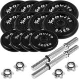 MOVIT  Sada litinových činek, 2 x 15 kg