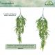 PLANTASIA Umělá závěsná rostlina, 80 cm, 2 kusy