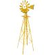 STILISTA Větrný mlýn, 245 x 55 cm, ocel, žlutý