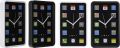 Stylové nástěnné nebo stolní hodiny v designu iphone apps