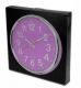 Nástěnné hodiny 37,5 x 5,3 cm - FIALOVÁ