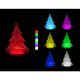 3D LED lampa - Vánoční stromek