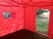 Zahradní párty stan CLASSIC boční stěny, 3 x 3 m, červený