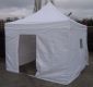 Zahradní párty stan DELUXE, boční stěny, 3 x 3 m, bílý