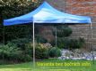 Zahradní párty stan DELUXE 3 x 3 m, boční stěny, modrý
