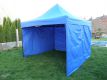 Zahradní párty stan DELUXE 3 x 3 m, boční stěny, modrý
