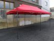 Zahradní párty stan DELUXE, boční stěna, 3 x 4,5 m, červený