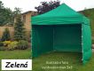 TRADGARD Zahradní párty stan PROFI STEEL 3 x 4,5 m, zelený