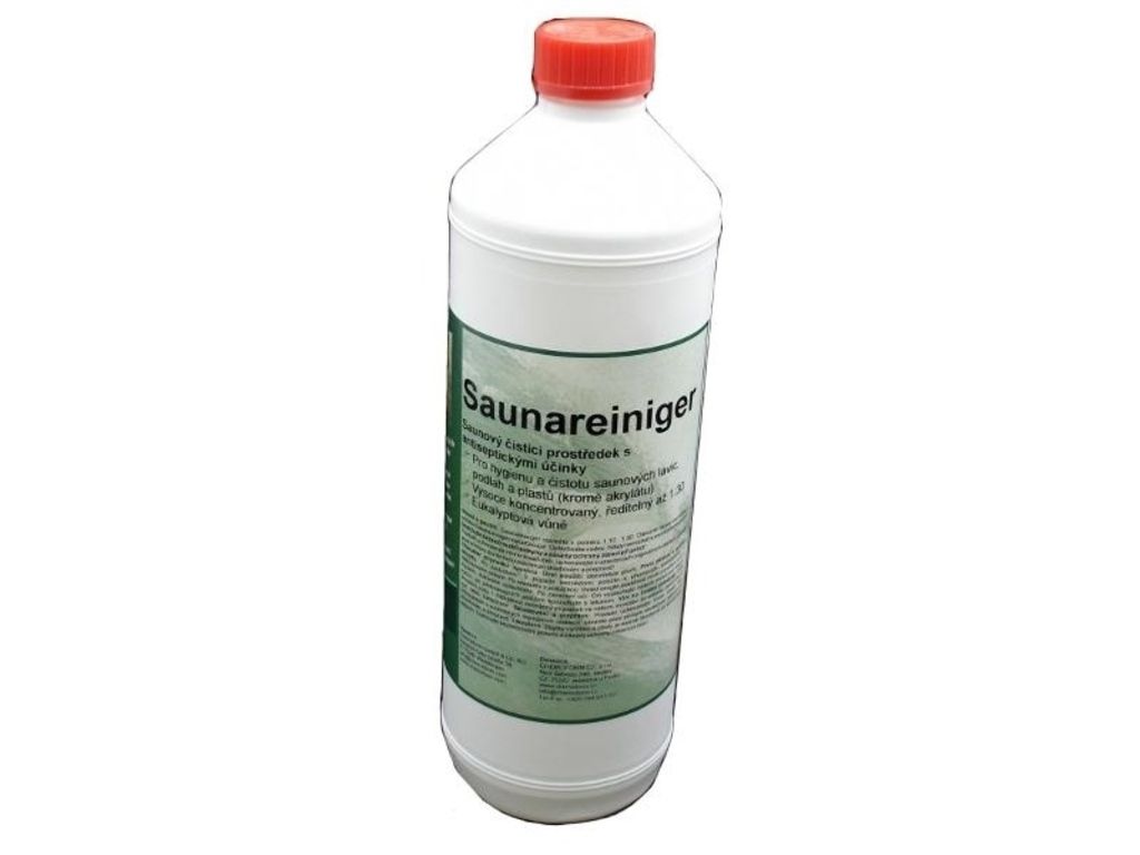 Přípravek k čištění saun Saunareiniger - - 1l Přípravek k čištění saun Saunareiniger - - 1l