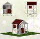 MARIMEX Domeček dětský dřevěný, Veranda