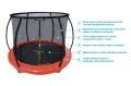 MARIMEX Trampolína Premium in-ground s ochranou sítí, 305 cm