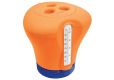 MARIMEX Plovák na chlor s teploměrem, oranžová