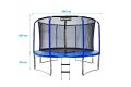 MARIMEX Trampolína s ochrannou sítí a žebříkem, 396 cm
