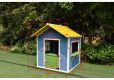 Domeček dětský Stánek 116 x 138 cm, jedlové dřevo/kov