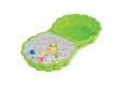 MARIMEX Pískoviště / bazének mušle s krytem, 2 ks, zelená