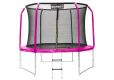 Marimex Trampolína 305 cm růžová + ochranná síť + schůdky